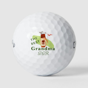 Das BEST GRANDMA Monogramm Golfball