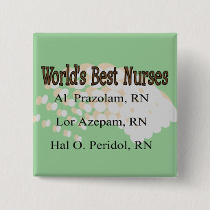 "Das Best-Krankenschwestern der Welt" Button