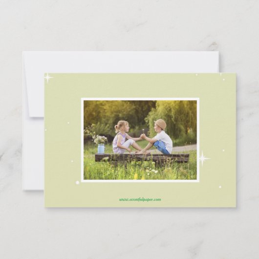 Das Beste - 3x5-Urlaubskarte Einladung (Rückseite)