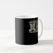 Das beste Amerika hatte Vietnam Veteran Kaffeetasse (VorderseiteRechts)