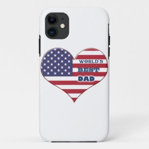 Das beste amerikanische Flaggenherz der Welt für V Case-Mate iPhone Hülle