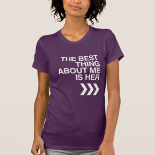 DAS BESTE AN MIR IST SIE - WEISS -.png T-Shirt