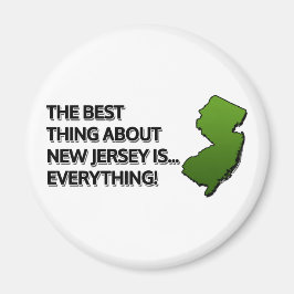 Das Beste an New Jersey ist... Alles! Magnet