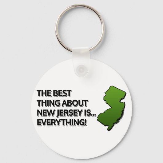 Das Beste an New Jersey ist... Alles! Schlüsselanhänger (Vorderseite)