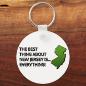 Das Beste an New Jersey ist... Alles! Schlüsselanhänger (Vorderseite)