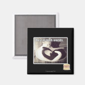 Das Beste aus beiden Welten. Magnet (Vorderseite/Rückseite)