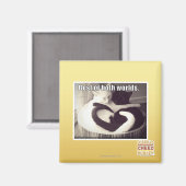 Das Beste aus beiden Welten. Magnet (Vorderseite/Rückseite)