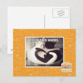 Das Beste aus beiden Welten. Postkarte (Vorne/Hinten)