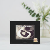 Das Beste aus beiden Welten. Postkarte (Stehend Vorderseite)