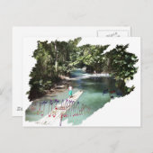 Das Beste aus Jamaika Postkarte (Vorne/Hinten)