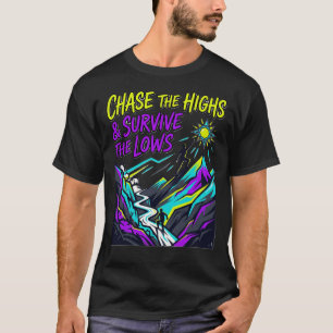Das Beste Aussicht-Shirt – Mountain Motivation Gra T-Shirt