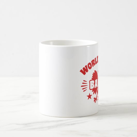 Das beste Babcia der Welt Kaffeetasse (Mittel)