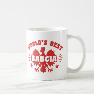 Das beste Babcia der Welt Kaffeetasse