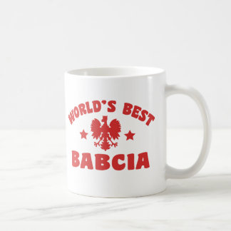 Das beste Babcia der Welt Kaffeetasse