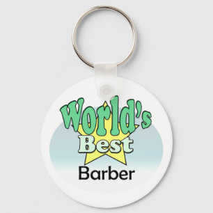 Das beste Barber der Welt Schlüsselanhänger
