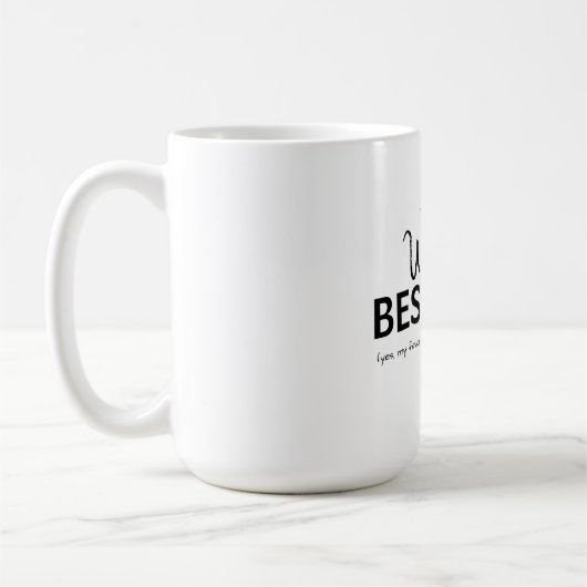 Das beste Boss-Funny-Geschenk der Welt Kaffeetasse (Links)