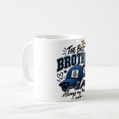 Das beste Bruder-Design für Tasse (Vorderseite Links)