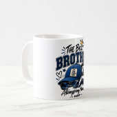 Das beste Bruder-Design für Tasse (Vorderseite Links)