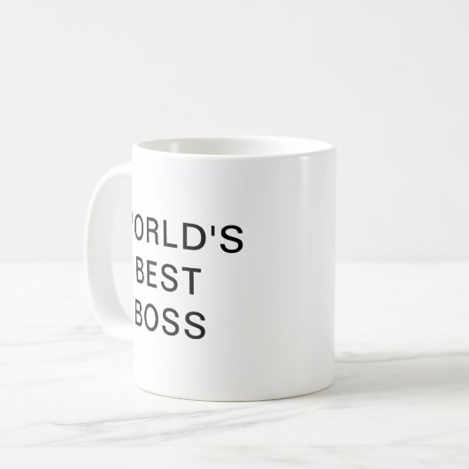 Das beste Büro der Welt| Funny Coffee Tasse (Vorderseite Links)