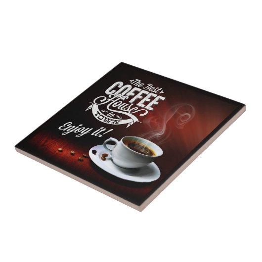 Das beste Café in der Stadt Fliese (Seite)