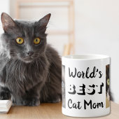 Das beste Cat Mama Foto der Welt Kaffeetasse