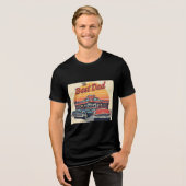 Das beste Dad Diner Tri-Blend Shirt (Vorderseite voll)