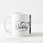 Das beste Daddy-Foto der modernen Welt Kaffeetasse (Links)