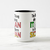 Das Beste daran, Italienisch zu sein Tasse (Zentrum)