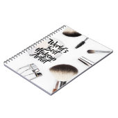 Das Beste der Welt bilden artisit Notizblock (Linke Seite)