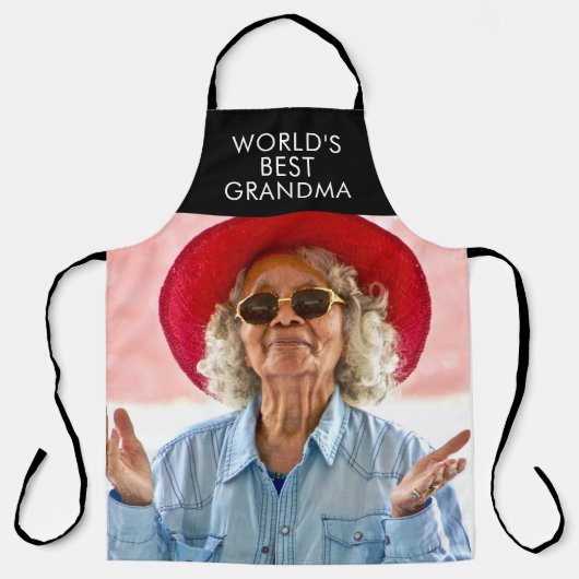 Das Beste der Welt - fügen Sie Ihren eigenen Text Schürze (Vorderseite)