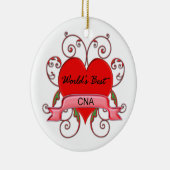 Das Beste der Welt KANN Keramik Ornament (Rechts)