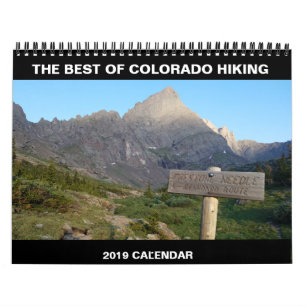Das BESTE des Wanderns von Colorado: Kalender