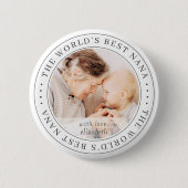 Das beste einfache Foto der Nana-Klassik Button (Vorderseite)