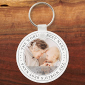 Das beste einfache Foto der Nana-Klassik Schlüsselanhänger (Vorderseite)