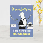 Das beste Elektro-Ehemann des Wortes Karte (Gelbe Blume)