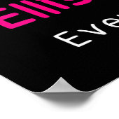 Das beste Ellis-Angebot für Frauen Poster (Ecke)