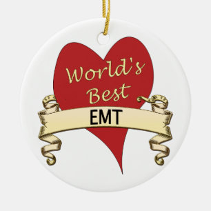 Das beste EMT der Welt Keramikornament