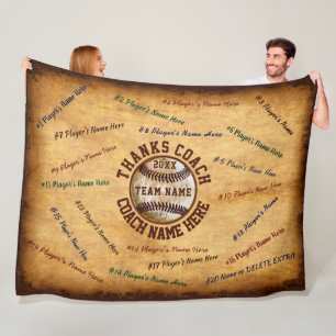 Das beste Ende der Baseball-Saison - Geschenke für Fleecedecke