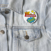 Das beste Enkelbuch des Pop Art Comic Button (Beispiel)