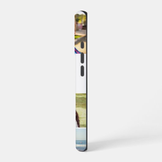 Das beste Foto Collage Throw für Mama der Welt iPhone Hülle (Linke Seite)