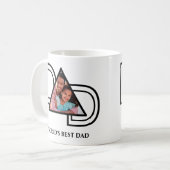 Das beste Foto der Welt für den Vater Kaffeetasse (Vorderseite Links)
