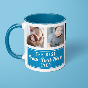 Das beste Foto für Ihren Text hier je blau, benutz Tasse