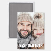 Das beste Foto für Vater Magnet (Vorderseite/Rückseite)