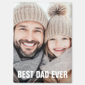 Das beste Foto für Vater Magnet (Vorderseite)