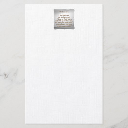 Das Beste Gebot Briefpapier (Vorderseite)