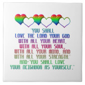 Das Beste Gebot Fliese (Vorderseite)