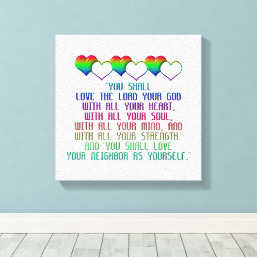 Das Beste Gebot Leinwanddruck (Insitu (Holzboden))