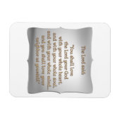 Das Beste Gebot Magnet (Horizontal)