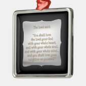 Das Beste Gebot Ornament Aus Metall (Links)