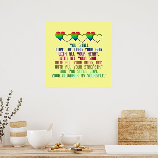 Das Beste Gebot Poster (Küche)